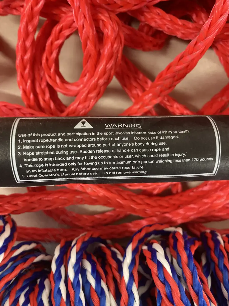 Inflatable Tow Rope & Tow Rope With Handle Image 1++